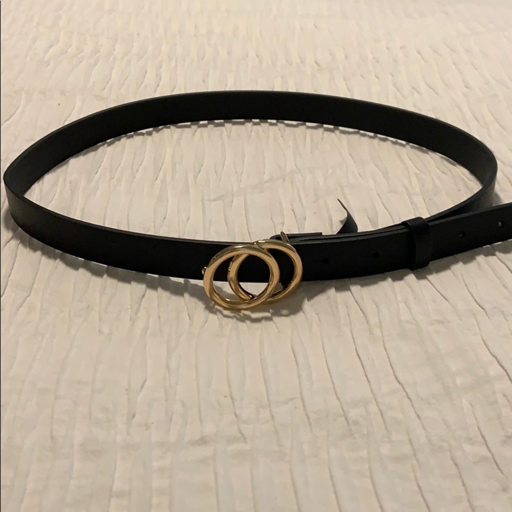 Black Belt with design at front